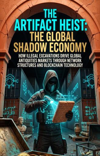 Portada del libro «The Artifact Heist: The Global Shadow Economy», de Juan Aguilar