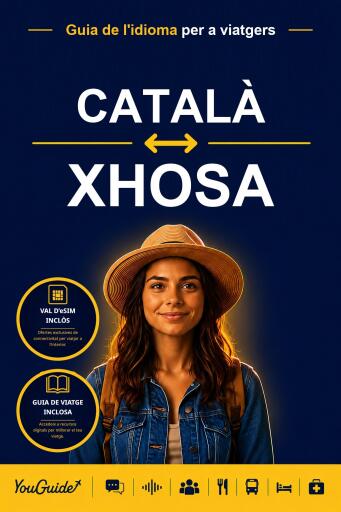 Portada del libro «The Language Guide for Travelers - Catalan to Xhosa», de YouGuide