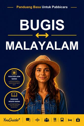 Portada del libro «The Language Guide for Travelers - Buginese to Malayalam», de YouGuide