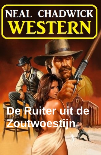 Portada del libro «De Ruiter uit de Zoutwoestijn», de Neal Chadwick