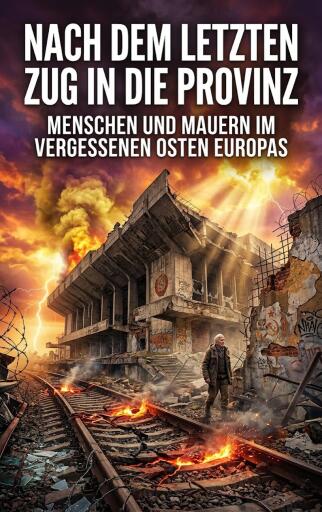 Portada del libro «Nach dem letzten Zug in die Provinz», de Alaric Vollenweid