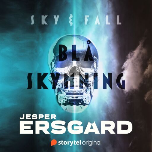 Portada del audiolibro «Blå skymning», de Jesper Ersgård