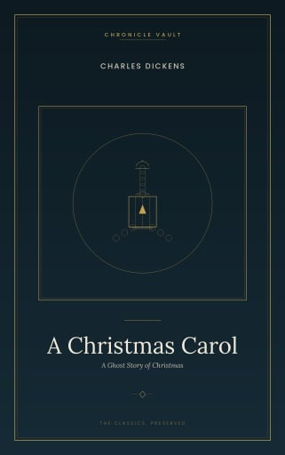 Portada del libro «A Christmas Carol», de Charles Dickens