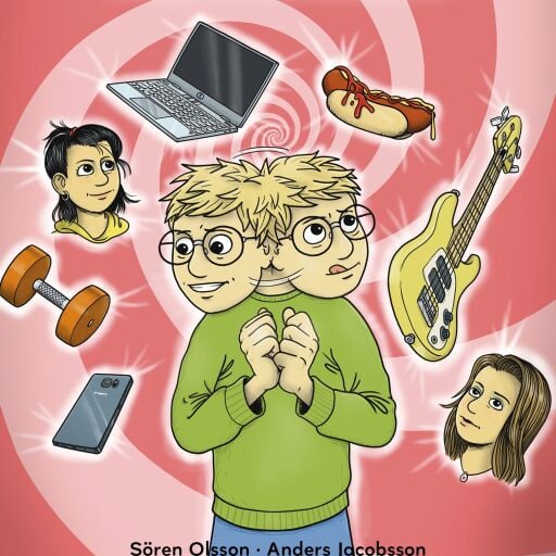 Portada del libro «Bert och frestelsen», de Sören Olsson, Anders Jacobsson
