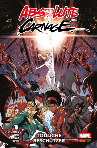 Portada del libro «Absolute Carnage - Tödliche Beschützer», de Frank Tieri