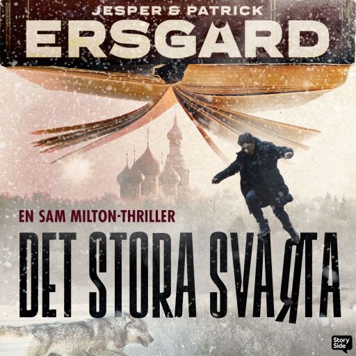 Portada del audiolibro «Det stora svarta», de Jesper Ersgård, Patrick Ersgård