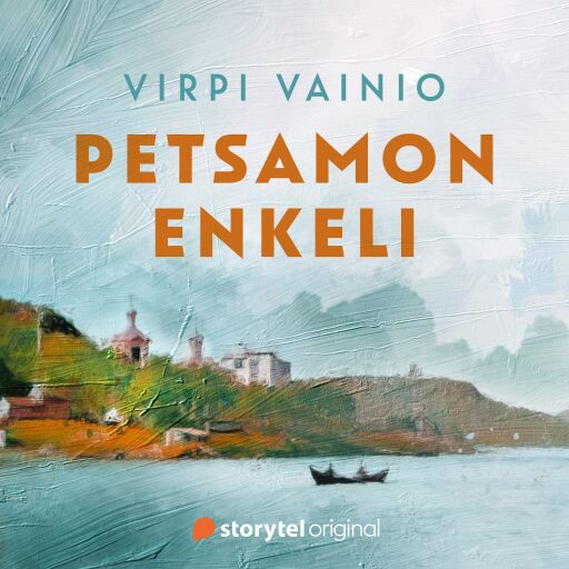 Portada del audiolibro «Petsamon enkeli», de Virpi Vainio