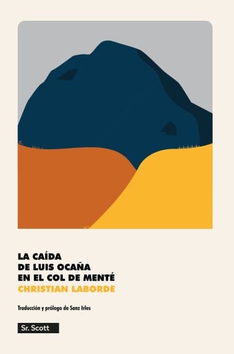 La caída de Luis Ocaña en el col de Menté