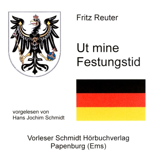 Portada del audiolibro «Ut mine Festungstid», de Fritz Reuter