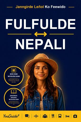 Portada del libro «The Language Guide for Travelers - Fulani to Nepali», de YouGuide