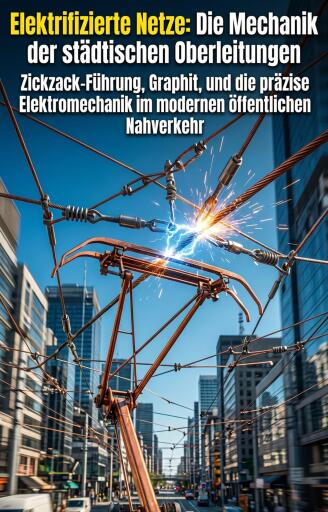 Portada del libro «Elektrifizierte Netze: Die Mechanik der städtischen Oberleitungen», de Hendrik Faber