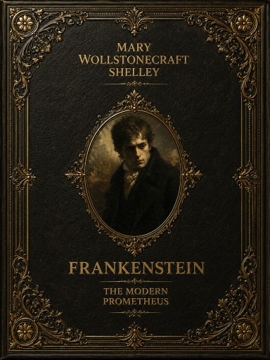 Portada del libro «Frankenstein», de Mary Wollstonecraft Shelley