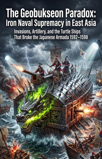 Portada del libro «The Geobukseon Paradox: Iron Naval Supremacy in East Asia», de Daniel Franco