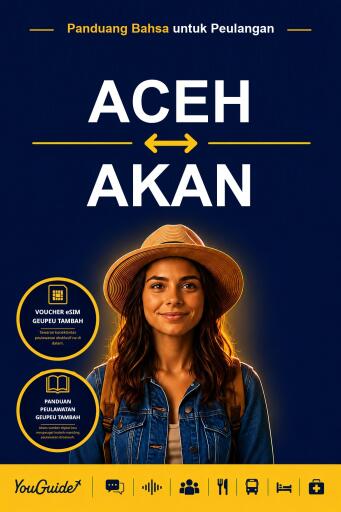 Portada del libro «The Language Guide for Travelers - Acehnese to Akan», de YouGuide