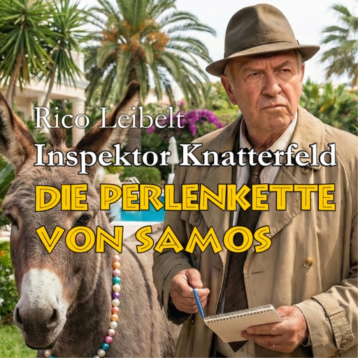 Portada del audiolibro «Die Perlenkette von Samos», de Rico Leibelt