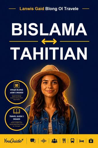 Portada del libro «The Language Guide for Travelers - Bislama to Tahitian», de YouGuide