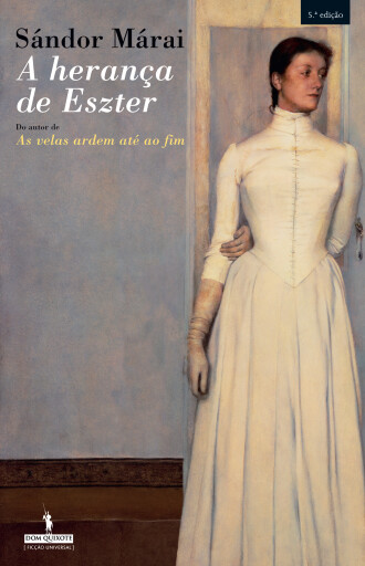 Portada del libro «A Herança de Eszter», de Sándor Márai