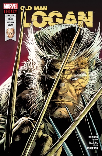 Portada del libro «Old Man Logan 8 - Volltreffer», de Ed Brisson