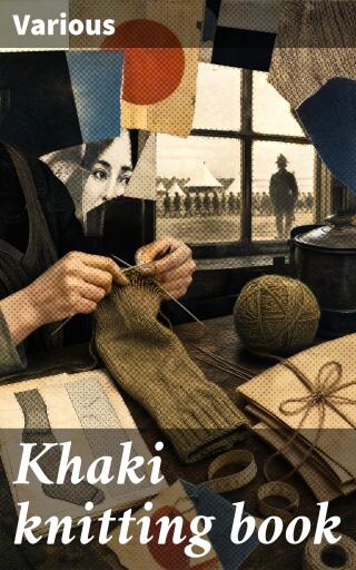 Khaki knitting book