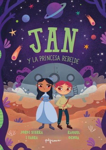 Portada del libro «Jan y la princesa rebelde», de Jordi Sierra i Fabra