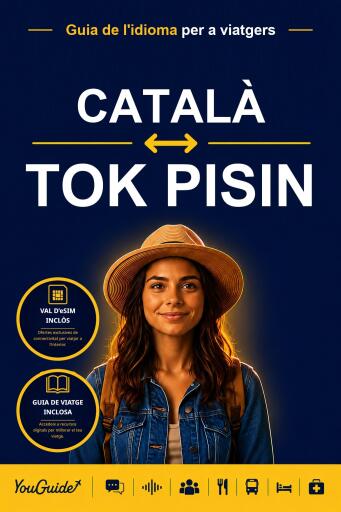 Portada del libro «The Language Guide for Travelers - Catalan to Tok Pisin», de YouGuide