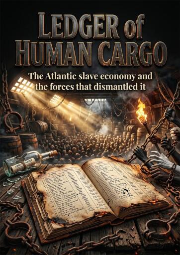 Portada del libro «Ledger of Human Cargo», de Keira Black