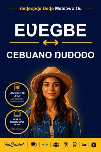 Portada del libro «The Language Guide for Travelers - Ewe to Cebuano», de YouGuide
