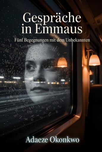 Portada del libro «Gespräche in Emmaus», de Adaeze Okonkwo