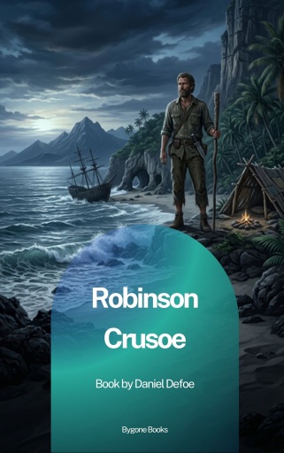 Portada del libro «Robinson Crusoe», de Daniel Defoe