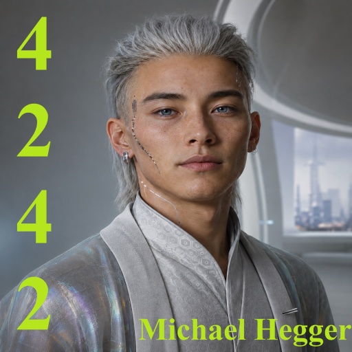 Portada del audiolibro «4242 Wie alles begann», de Michael Hegger
