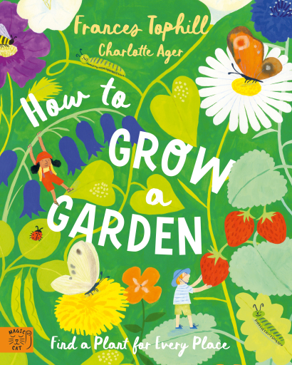 Portada del libro «How to Grow a Garden», de Frances Tophill
