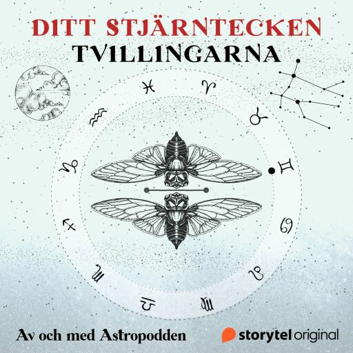 Portada del audiolibro «Tvillingen», de Sofia Båth, Hannah Pilfalk