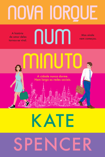 Portada del libro «Nova Iorque Num Minuto», de Kate Spencer