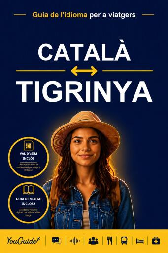 Portada del libro «The Language Guide for Travelers - Catalan to Tigrinya», de YouGuide