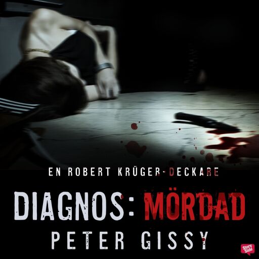 Portada del audiolibro «Diagnos: mördad», de Peter Gissy