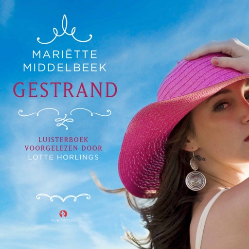 Portada del audiolibro «Gestrand», de Mariette Middelbeek