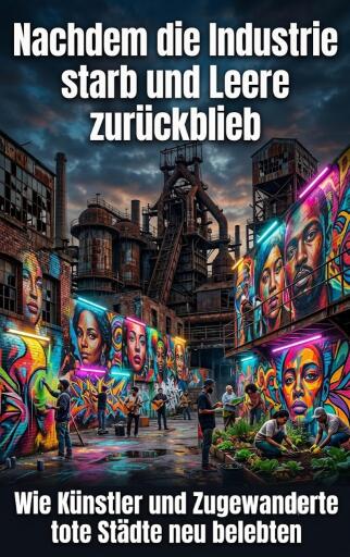 Portada del libro «Nachdem Industrie starb und Leere zuruckblieb», de Miriam Brandt