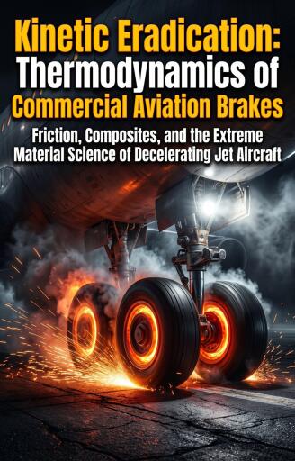 Portada del libro «Kinetic Eradication: Thermodynamics of Commercial Aviation Brakes», de Rodney Lara