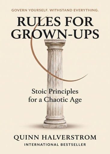 Portada del libro «Rules for Grown-Ups», de Quinn Halverstrom