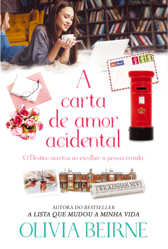 Portada del libro «A Carta de Amor Acidental», de Olivia Beirne