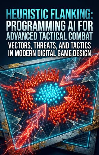 Portada del libro «Heuristic Flanking: Programming AI for Advanced Tactical Combat», de Leon Aris