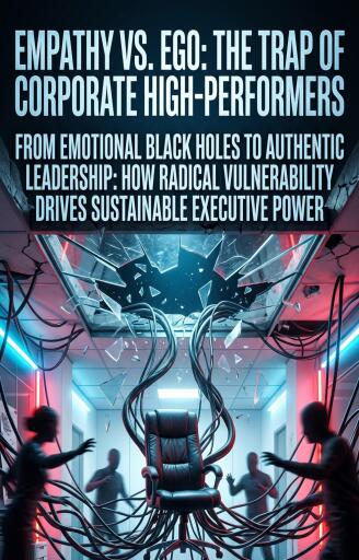 Portada del libro «Empathy vs. Ego: The Trap of Corporate High-Performers», de Douglas Wiley