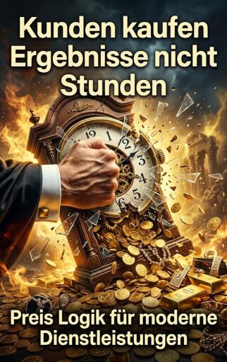 Portada del libro «Kunden kaufen Ergebnisse nicht Stunden», de Paul Schulz