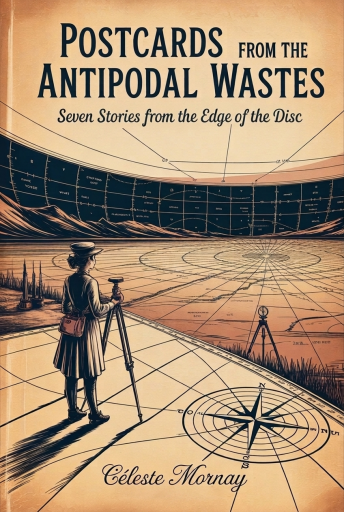 Portada del libro «Postcards from the Antipodal Wastes», de Céleste Mornay