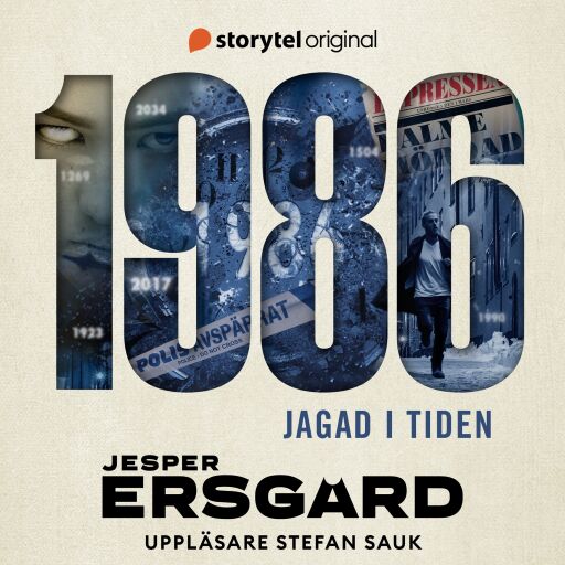 Portada del audiolibro «1986 - Jagad i tiden (del 1)», de Jesper Ersgård