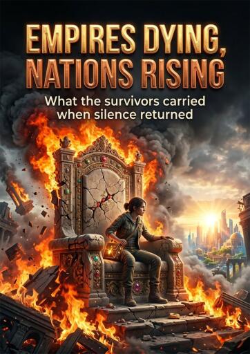 Portada del libro «Empires Dying, Nations Rising», de Malcolm Pierce
