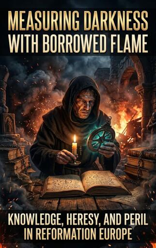 Measuring darkness with borrowed flame