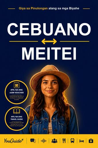Portada del libro «The Language Guide for Travelers - Cebuano to Meitei», de YouGuide