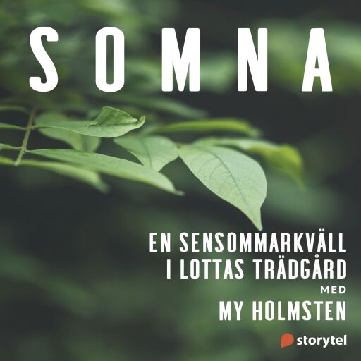 Portada del audiolibro «En sensommarkväll i Lottas trädgård», de Helena Kubicek Boye