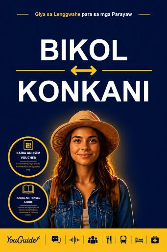 Portada del libro «The Language Guide for Travelers - Bikol to Konkani», de YouGuide